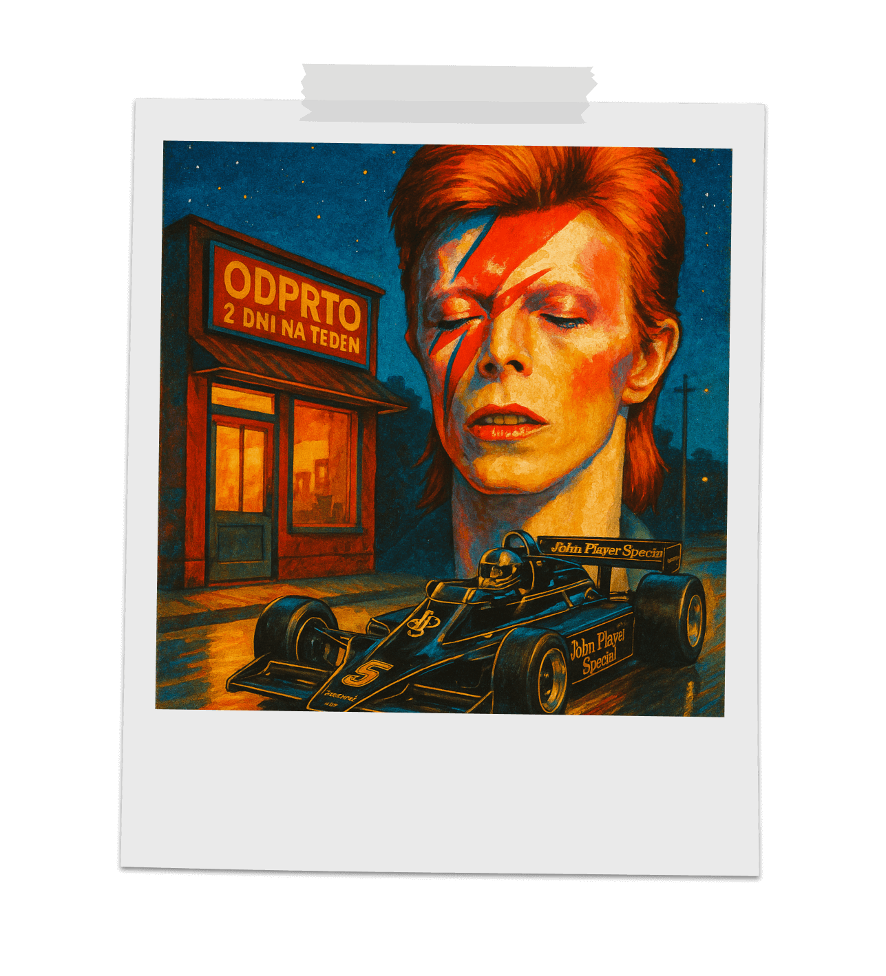 Ko je odšel Bowie, je šlo vse v … 👨‍🎤